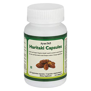 Ayur365 Haritaki Capsules 60 ct. Two Months Supply